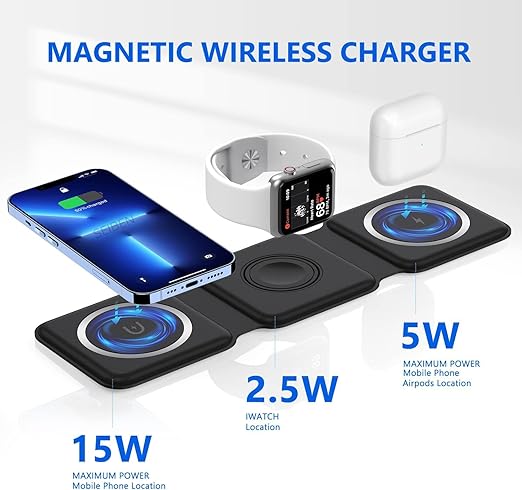 3 in 1 Foldable Wireless Charger