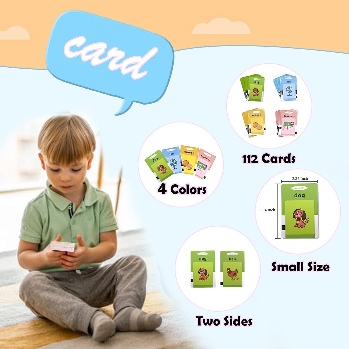 Talking Flash Cards for Kids 2-5 Years