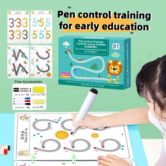 Hand Writing Pen Control Training Book | Practice Book
