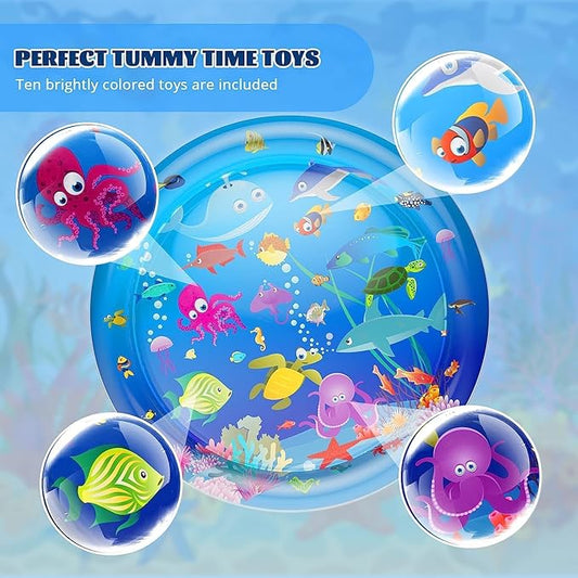 Round Baby Water Play Mat