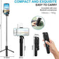 R1 Bluetooth Selfie Stick (3-in-1) with Remote