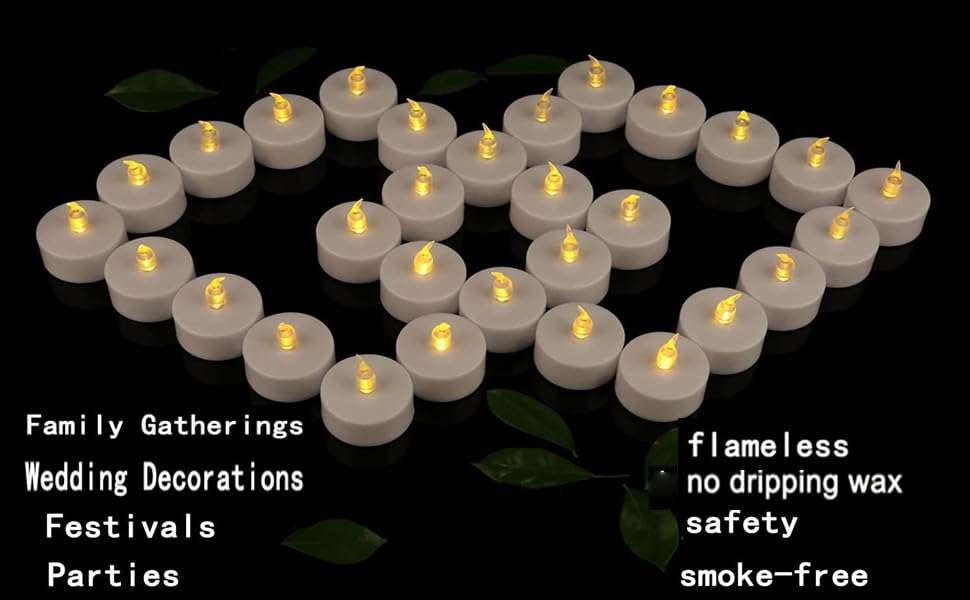Litehom Flameless LED Tea Lights