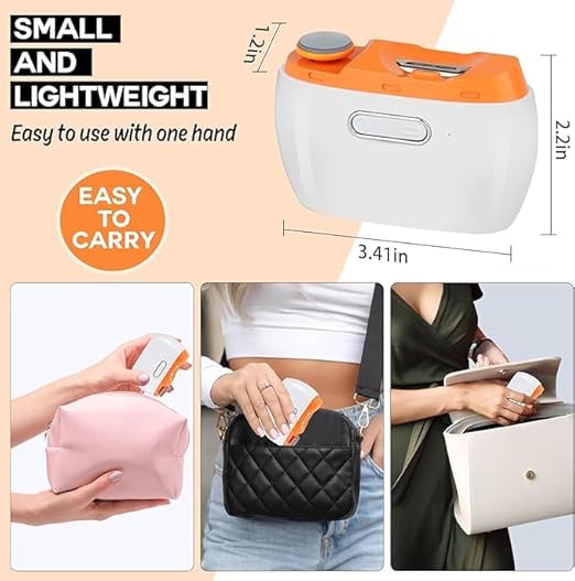 Electric Automatic Nail Clipper,2 in-1 Electric Nail Clipper and Nail Polisher