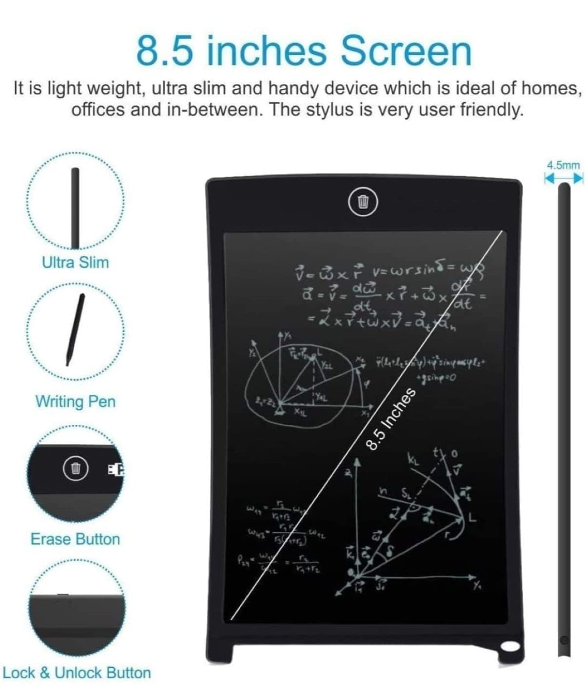 Magic Writing Tablet 8.5 Inches