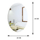 Oval Shape Adhesive Mirror Sticker for Wall
