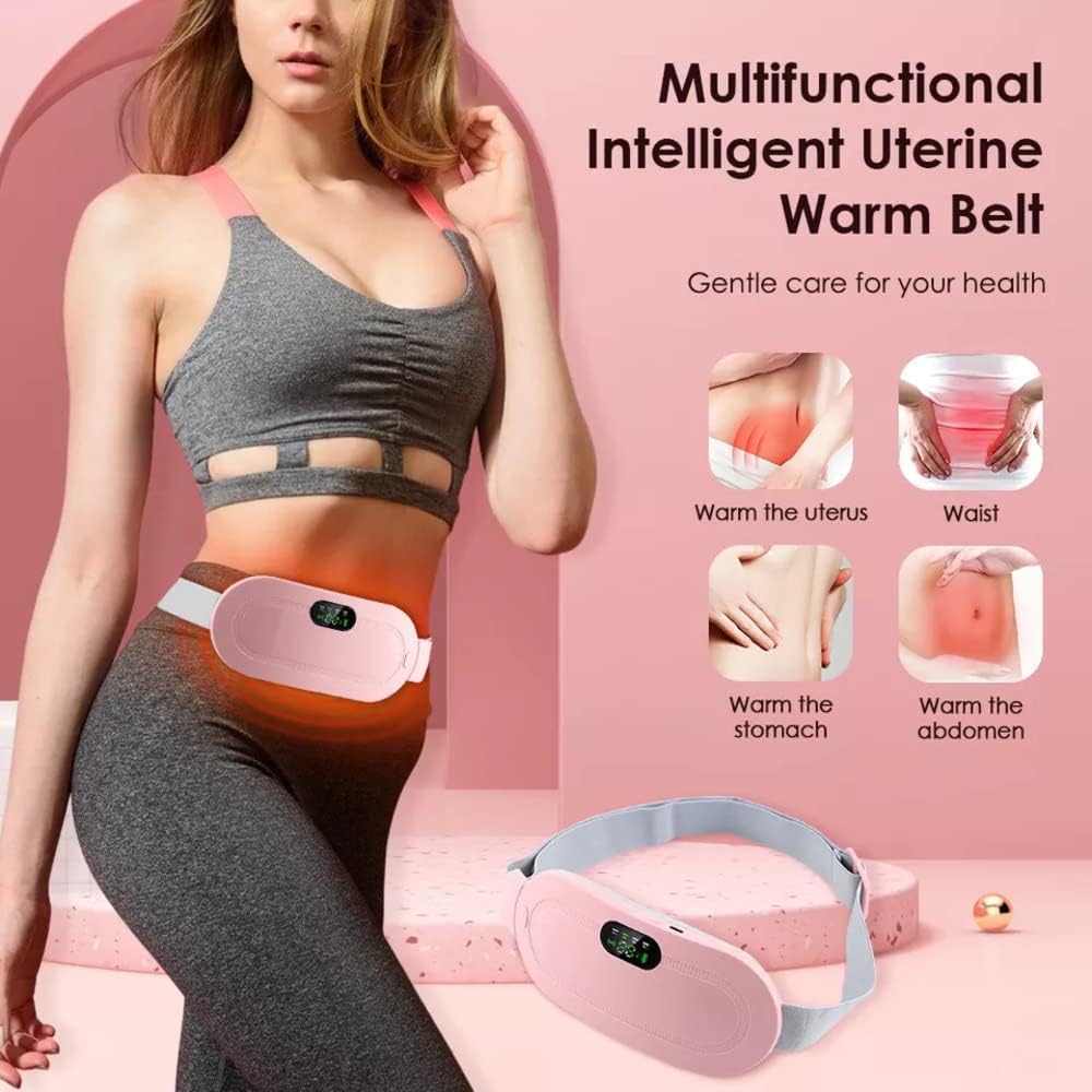 Period Cramp Relief Heating Pad Pain Device