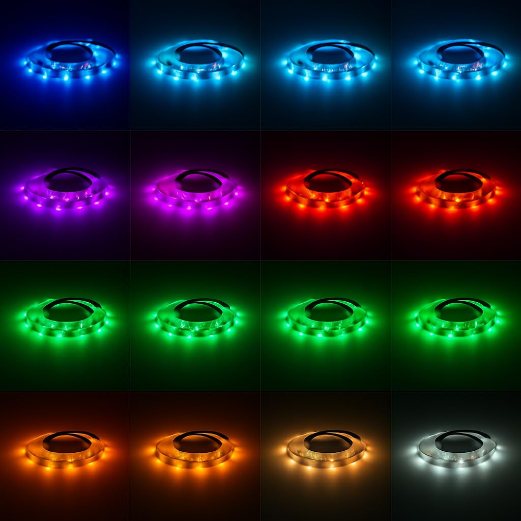 5M RGB LED Strip Light for Backlight