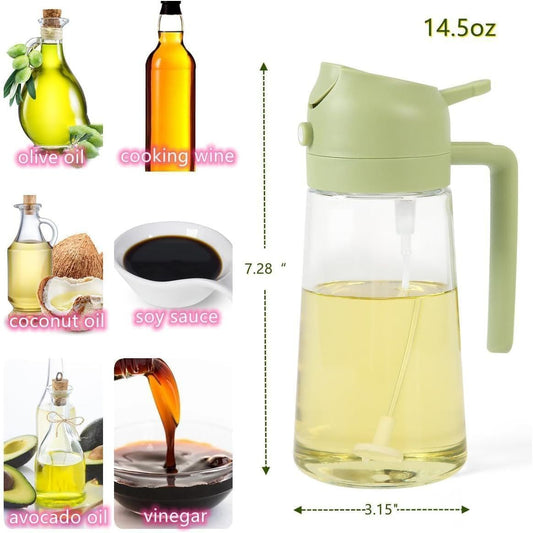 2 In 1 Oil Spray Bottle
