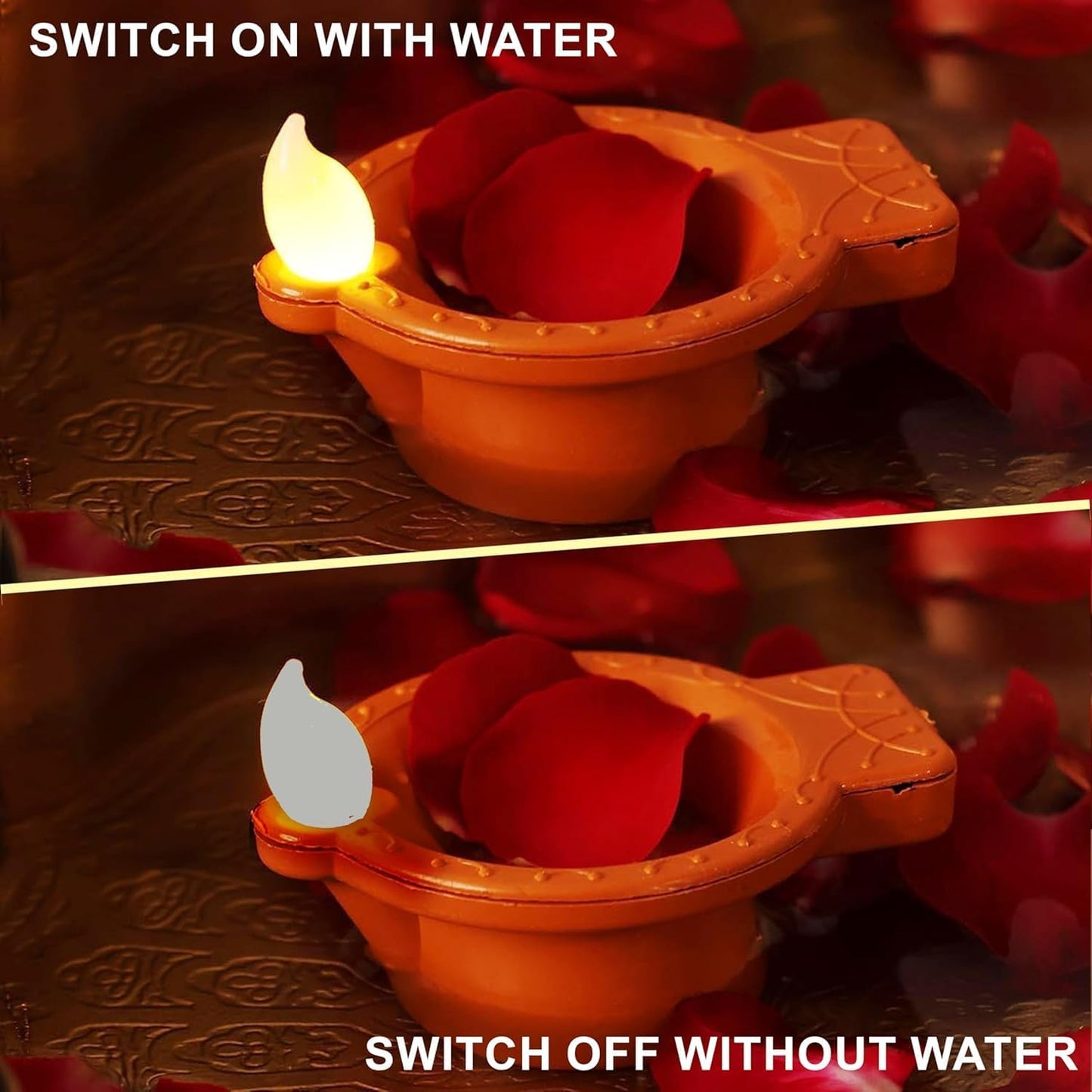 Water Sensor Diya for Home