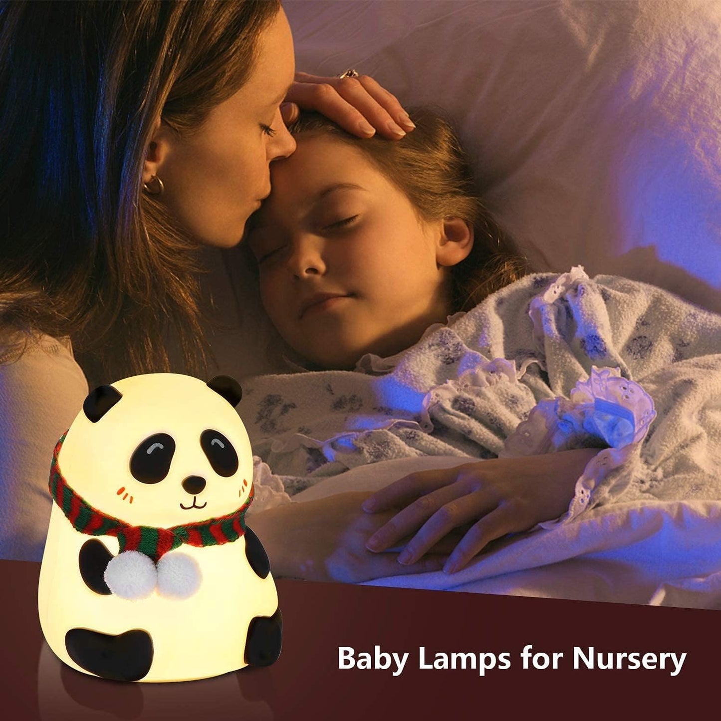 Silicone Panda Lamp