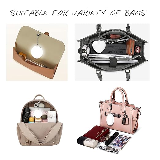 Heart Shaped Keychain Light