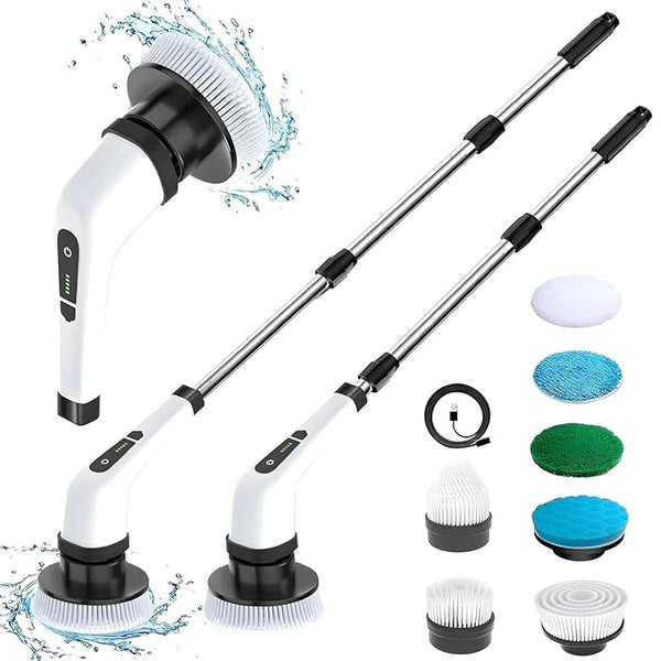9 in 1 Cordless Electric Spin Scrubber