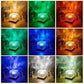 Acrylic Romantic Ocean Wave Night Light Projector Lamp