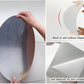 Oval Shape Adhesive Mirror Sticker for Wall